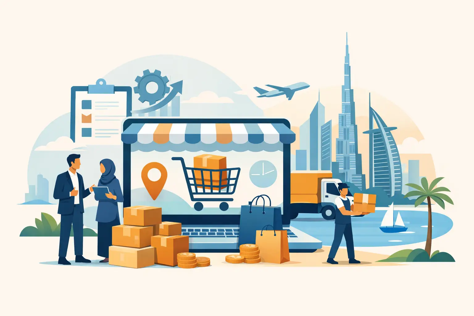 How to Set Up Ecommerce Business in Dubai