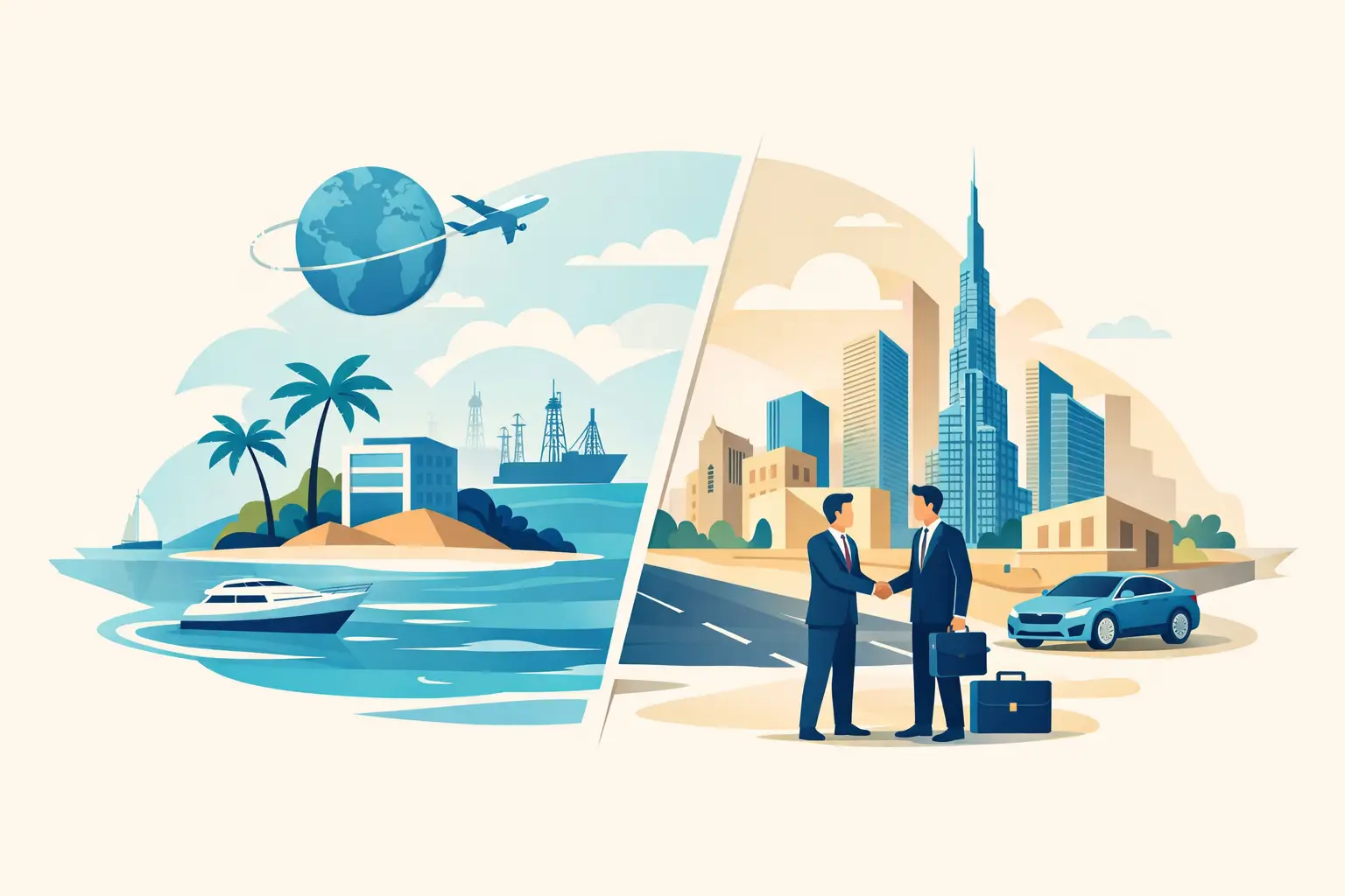 Offshore vs Mainland Company UAE Compared
